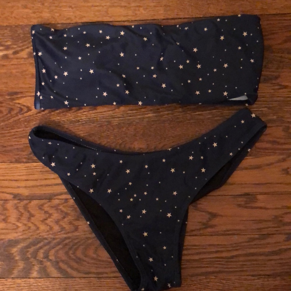 Shein bandeau bikini set